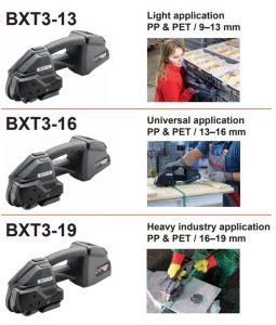 Akku-Umreifungsgerät Signode BXT3 Sortiment